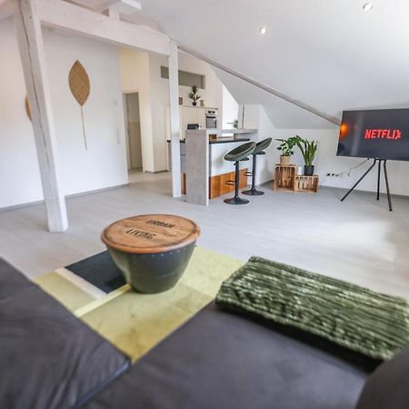 Penthouse-Wohnung I 100 Qm I Blick Auf Die Weinreben I Nespresso I Emma Matratzen เอาก์เกน ภายนอก รูปภาพ